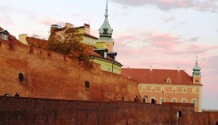 Středověké hradby Varšava